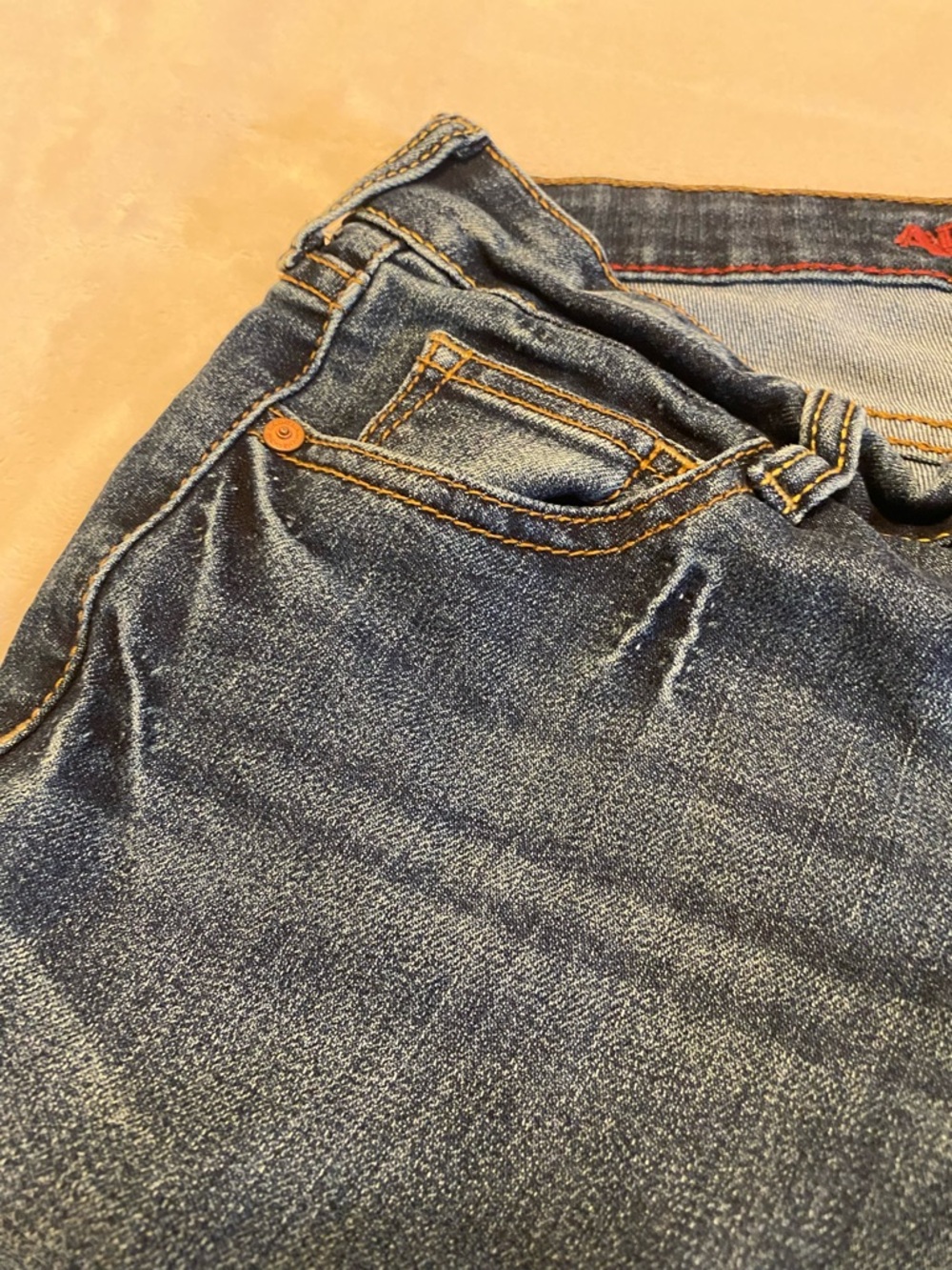 Arizona Jean Company Dark Blue Short Bootcut Jeans - Picture 8 of 13